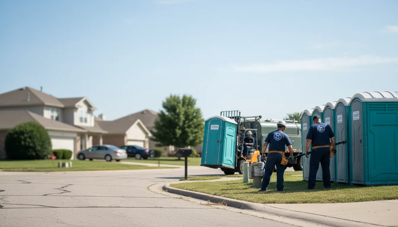 Porta Potty Rental in Hannah, ND near me